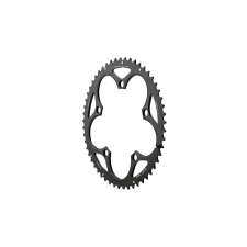Sram országúti első lánckerék, 53T, 10s, 130 mm, alumínium, fekete kerékpár hajtómű