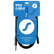 SSQ JSG5 6.35mm Jack apa - 3.5mm Jack anya Sztereo Kábel (5m) kábel és adapter