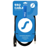 SSQ XLRMi0,5 3.5mm Jack apa - XLR anya Sztereo Kábel (0.5m) (SS-2073)