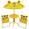 ST Leisure Equipment Szett LEQ MELISENDA Tigrisek, tigris, napernyő 105 cm, asztal 50 cm, 2 szék, gyermek
