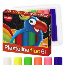 St.majewsk Fluoreszkáló gyurma, 6 szín, MONA gyurma