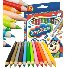 St.majewsk Jumbo színes ceruzák, 12 szín, Bambino színes ceruza