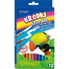 St. Majewski Unipap Bambino: Radíros színes ceruza 12db-os szett (628665) (5903235628665) színes ceruza