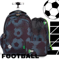  St. Right focis gurulós iskolatáska SZETT - Football II. iskolatáska