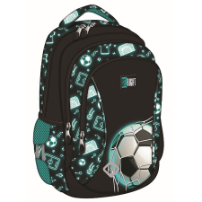 St. Right focis iskolatáska, hátizsák mellpánttal 39 cm - Neon Football iskolatáska