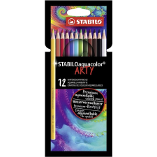 STABILO aquacolor 12 db karton tok "ARTY" színes ceruza