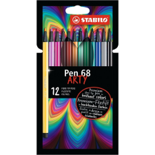 STABILO ARTY Pen 68 12db-os vegyes színű filctoll készlet filctoll, marker