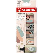STABILO BOSS MINI Naturevibes - 6 szín filctoll, marker