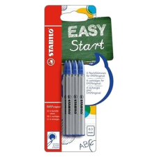 STABILO EASY fine utántöltő patron, 0,3 mm, 6 db, kék tollbetét
