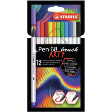 STABILO Ecsetfilc Stabilo Pen 68 brush Arty 12 db-os klt. filctoll, marker