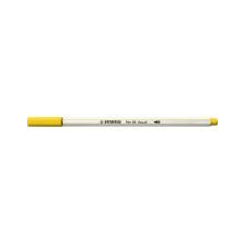 STABILO Ecsetirón, STABILO \"Pen 68 brush\", sárga filctoll, marker