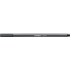STABILO Filctoll, 1 mm, STABILO "Pen 68", mély szürke