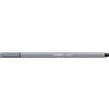 STABILO Filctoll, 1 mm, STABILO "Pen 68", sötét szürke