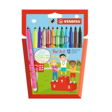 STABILO Filctoll STABILO Trio A-Z 12db-os készlet filctoll, marker