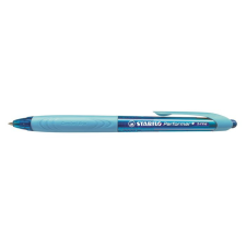 STABILO Golyóstoll, 0,35 mm, nyomógombos, kék tolltest, stabilo &quot;performer+&quot;, kék 328/3-41 toll