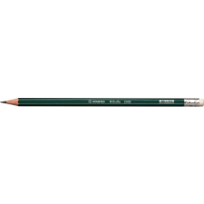 STABILO Grafitceruza radírral, 2B, hatszögletű, STABILO "Othello" ceruza