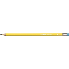 STABILO Grafitceruza radírral, HB, hatszögletű, STABILO "Pencil 160", sárga ceruza