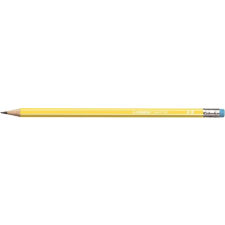 STABILO Grafitceruza radírral, HB, hatszögletű, STABILO &quot;Pencil 160&quot;, sárga ceruza