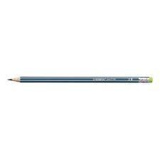 STABILO Grafitceruza STABILO Pencil 160 2B hatszögletű olajzöld radíros ceruza
