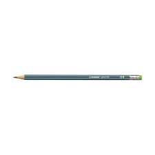 STABILO Grafitceruza STABILO Pencil 160 HB hatszögletű radíros olajzöld ceruza