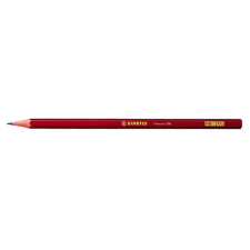 STABILO Grafitceruza STABILO Swano 306 2B hatszögletű piros ceruza