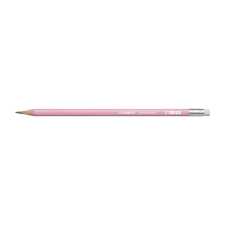 STABILO Grafitceruza stabilo swano pastel hb hatszögletű radíros pink 4908/05-hb ceruza