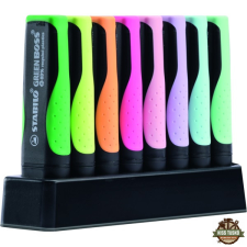 STABILO Green Boss Pastel Szövegkiemelő készlet 2-5 mm 8 db-os asztali filctoll, marker