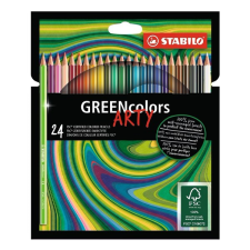STABILO green colors arty 24db-os vegyes szín&#369; színes ceruza 6019/24-1-20 színes ceruza