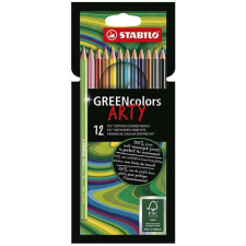 STABILO : GREENcolors ARTY színesceruza 12 db-os szett színes ceruza