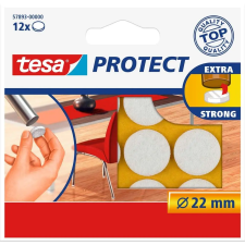 STABILO Karcolásgátló filckorong, fehér, 12 db r22mm, tesa bútor