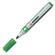 STABILO Mark-4-all alkoholos marker vágotthegyű zöld 653/36 filctoll, marker