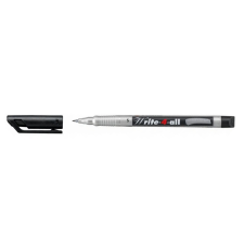 STABILO Marker permanent Stabilo Write-4-all S, 166/46, fekete filctoll, marker