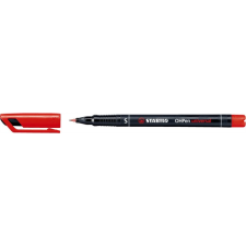 STABILO OHPen S 0.4mm Alkoholos marker - Piros (841/40) filctoll, marker