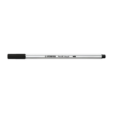 STABILO Pen 68 brush ecsetfilc fekete filctoll, marker