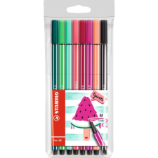 STABILO : Pen 68 dinnyés 8db-os színes rostirón szett filctoll, marker