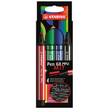STABILO Pen 68 MAX - ARTY - 4 db filctoll, marker