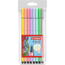 STABILO pen 68 pasztell 8db-os vegyes színű filctoll készlet 68/8-01 filctoll, marker
