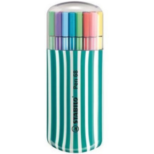 STABILO : Pen 68 Zebrui rostirón 20db-os szett türkiz tárolóban filctoll, marker