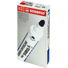 STABILO Plan 10db/csomag piros gömb hegyű táblafilc filctoll, marker