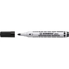 STABILO Plan 2,5-3,5mm kúpos hegyű fekete táblamarker filctoll, marker