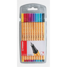 STABILO Point 88 0.4mm Tűfilc készlet 10 szín (8810) filctoll, marker