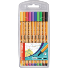 STABILO point 88 10db-os vegyes színű tűfilc készlet filctoll, marker