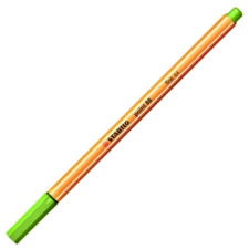 STABILO : Point 88 tűfilc 0,4mm-es almazöld színben filctoll, marker