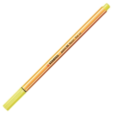 STABILO : Point 88 tűfilc 0,4mm-es neon sárga színben filctoll, marker