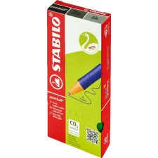STABILO pointball Nyomógombos golyóstoll készlet 10 db - 0.5mm / Zöld toll