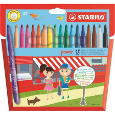 STABILO power filctoll Közepes Többszínű 18 dB (280/18-01) filctoll, marker