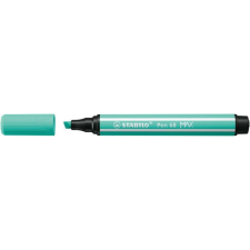 STABILO Rostirón, 1-5 mm, vágott hegy, STABILO "Pen 68 MAX", jégzöld filctoll, marker