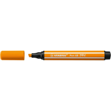 STABILO Rostirón, 1-5 mm, vágott hegy, STABILO "Pen 68 MAX", narancssárga filctoll, marker