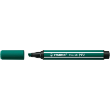 STABILO Rostirón, 1-5 mm, vágott hegy, STABILO "Pen 68 MAX", türkizzöld filctoll, marker