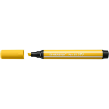 STABILO Rostirón, 1-5 mm, vágott hegy, STABILO &quot;Pen 68 MAX&quot;, sárga filctoll, marker
